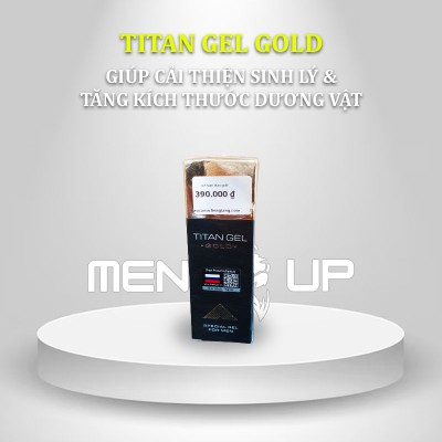 Titan Gel Gold – Giúp cải thiện sinh lý & tăng kích thước dương vật